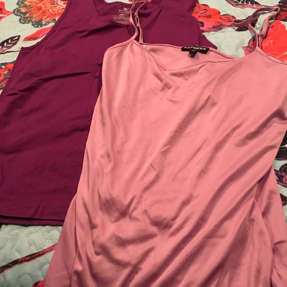 Camisoles. Both for $8.